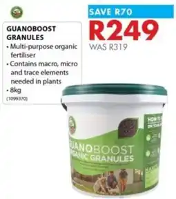 Chamberlain Guanoboost granules offer