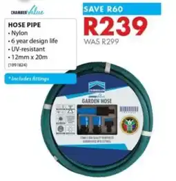 Chamberlain Hose pipe offer
