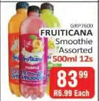 KitKat Cash and Carry FRUITICANA Smoothie Assorted offer