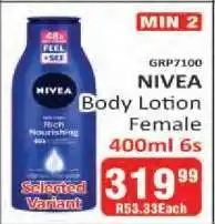 KitKat Cash and Carry NIVEA Body Lotion Female offer