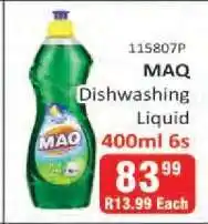 KitKat Cash and Carry MAQ DISHWASHING LIQUID offer