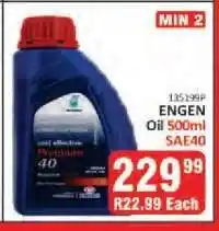 KitKat Cash and Carry ENGEN Oil 500ml SAE40 offer