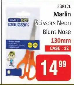 KitKat Cash and Carry Marlin Scissors Neon Blunt Nose offer