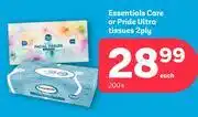 PEP Essentials Care Or Pride Ultra Tissues 2 Ply offer