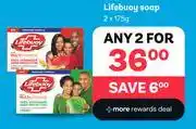PEP Lifebuoy Soap-For 2 x 175g offer