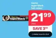 PEP Inecto Super Black Hair Colour-28ml offer