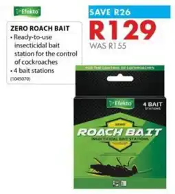 Chamberlain Efekto Zero Roach Bait offer