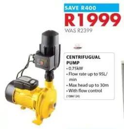 Chamberlain Centrifugual pump offer
