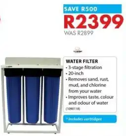 Chamberlain Water filter offer