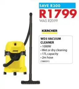 Chamberlain Karcher wd3 vacuum cleaner offer