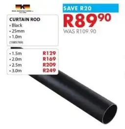 Chamberlain Curtain rod offer