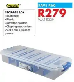 Chamberlain Addis storage box offer