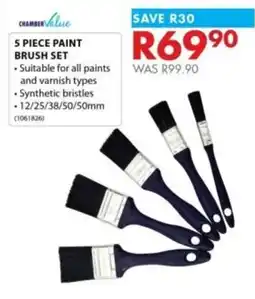 Chamberlain Chamber value paint brush set offer