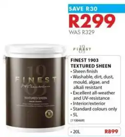 Chamberlain Finest 1903 textured sheen offer