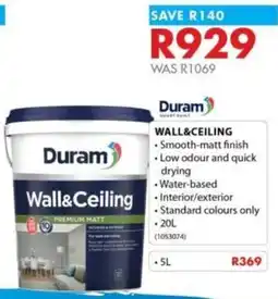 Chamberlain Duram wall&ceiling offer