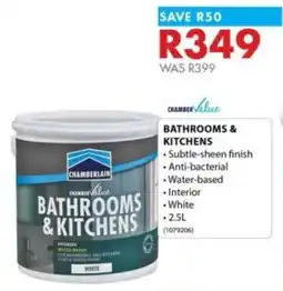 Chamberlain Chamber value bathrooms & kitchens offer