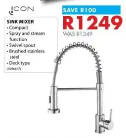 Chamberlain Icon sink mixer offer