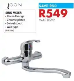 Chamberlain Icon sink mixer offer