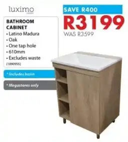 Chamberlain Luximo bathroom cabinet offer