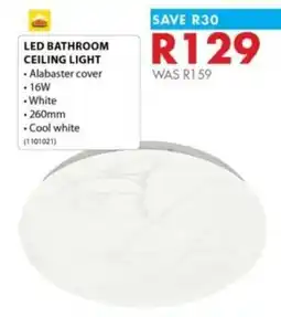 Chamberlain Led bathroom ceiling light offer