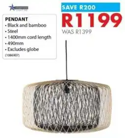 Chamberlain Pendant offer