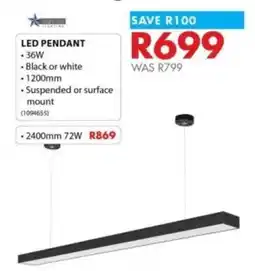 Chamberlain Led pendant offer
