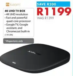 Chamberlain Xiaomi 4K UHD TV Box offer