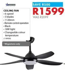 Chamberlain Ceiling fan offer