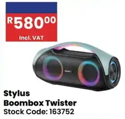 Africa Cash and Carry Stylus Boombox Twister offer
