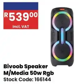 Africa Cash and Carry Bivoob Speaker M/Media 50w Rgb offer