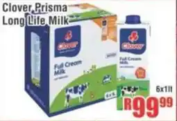 Devland Cash And Carry Clover Prisma Long Life Milk offer
