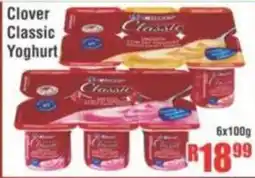 Devland Cash And Carry Clover Classic Yoghurt offer