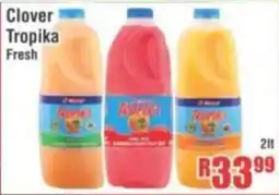 Devland Cash And Carry Clover Tropika Fresh offer