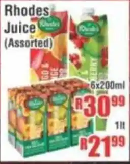 Devland Cash And Carry Rhodes Juice offer
