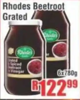 Devland Cash And Carry Rhodes Beetroot Grated offer