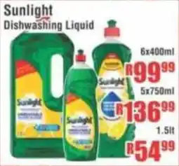 Devland Cash And Carry Sunlight Dishwashing Liquid offer