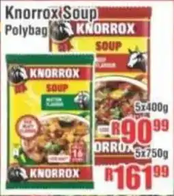 Devland Cash And Carry Knorrox Soup Polybag offer