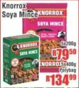 Devland Cash And Carry Knorrox Soya Mince offer