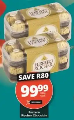 Checkers Ferrero Rocher Chocolate offer