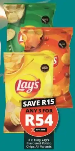 Checkers Lay's Flavoured Potato Chips All Variants offer