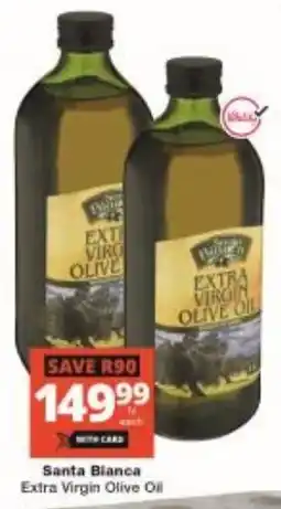 Checkers Santa Blanca Extra Virgin Olive Oil offer