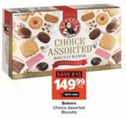 Checkers Bakers Choice Assorted Biscuits offer