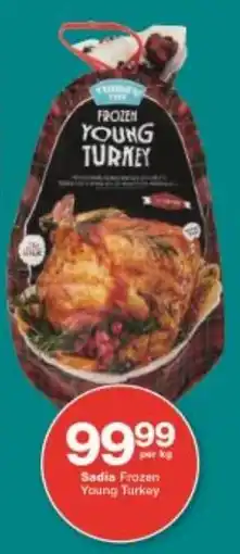 Checkers Sadia Frozen Young Turkey offer
