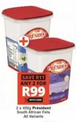 Checkers Président South African Feta All Variants offer