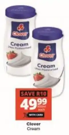 Checkers Clover Cream offer