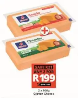 Checkers Clover Cheese offer