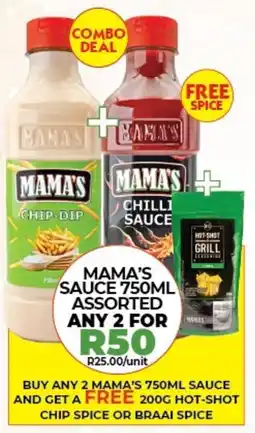 1UP Mama's sauce assorted offer