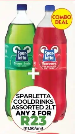 1UP Sparletta cooldrinks assorted offer