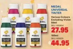 Cashbuild Medal universal tinter offer