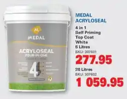 Cashbuild Medal acryloseal offer